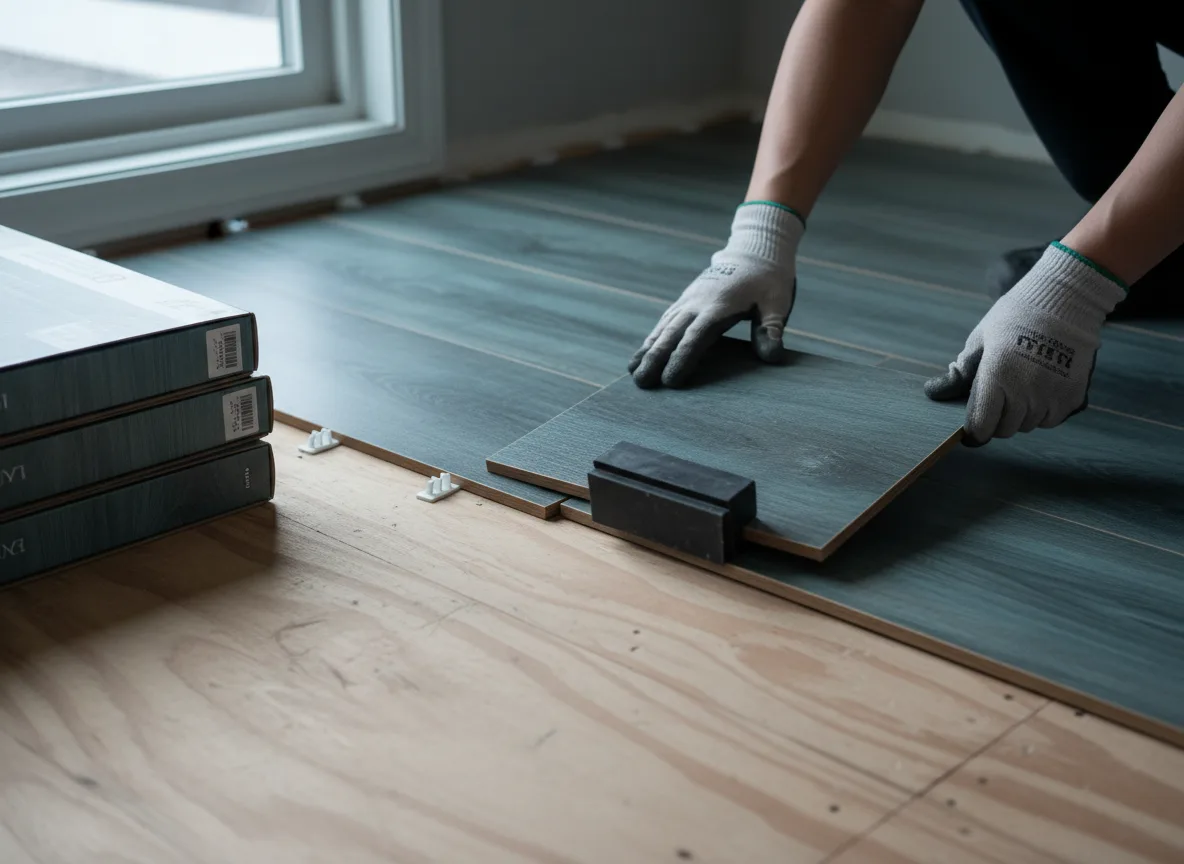 Luxury Vinyl Plank Installation company in Harris, IA